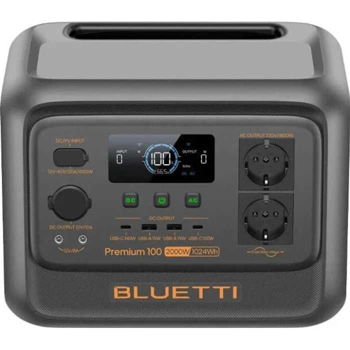 Зарядна станція BLUETTI Premium 100 V2 2000W 1024Wh (PR100V2) Нова запакована є 2шт