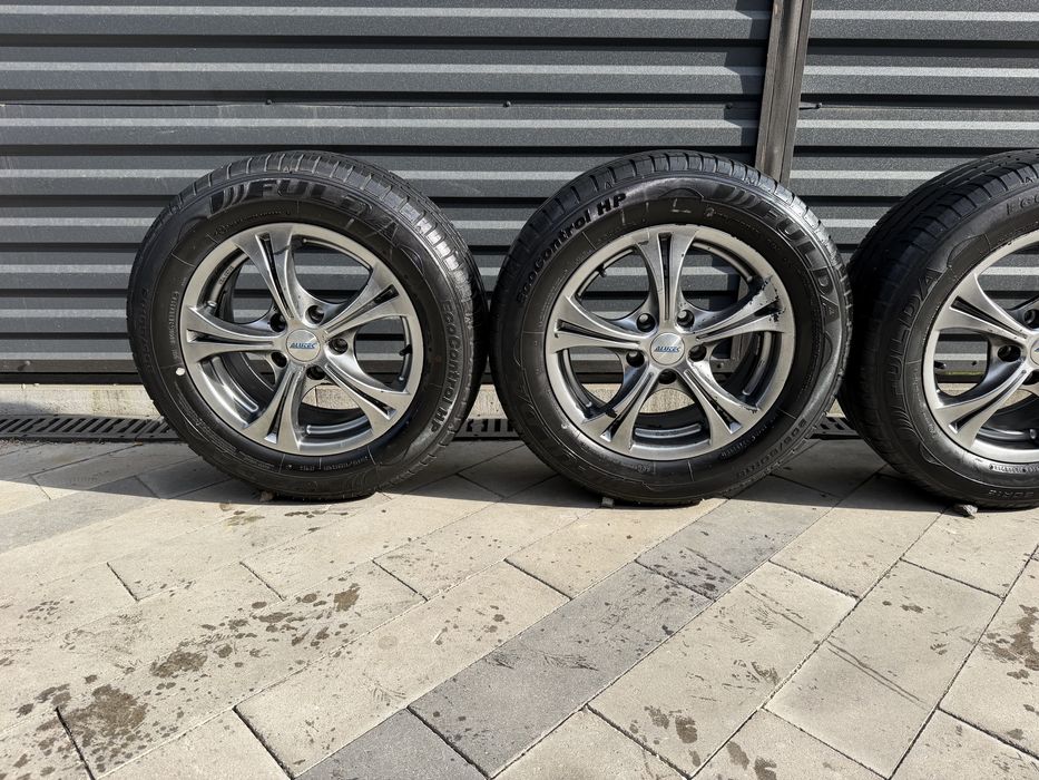 Диски 15R 5x112 6.5J ET38 Skoda A5 Golf Audi