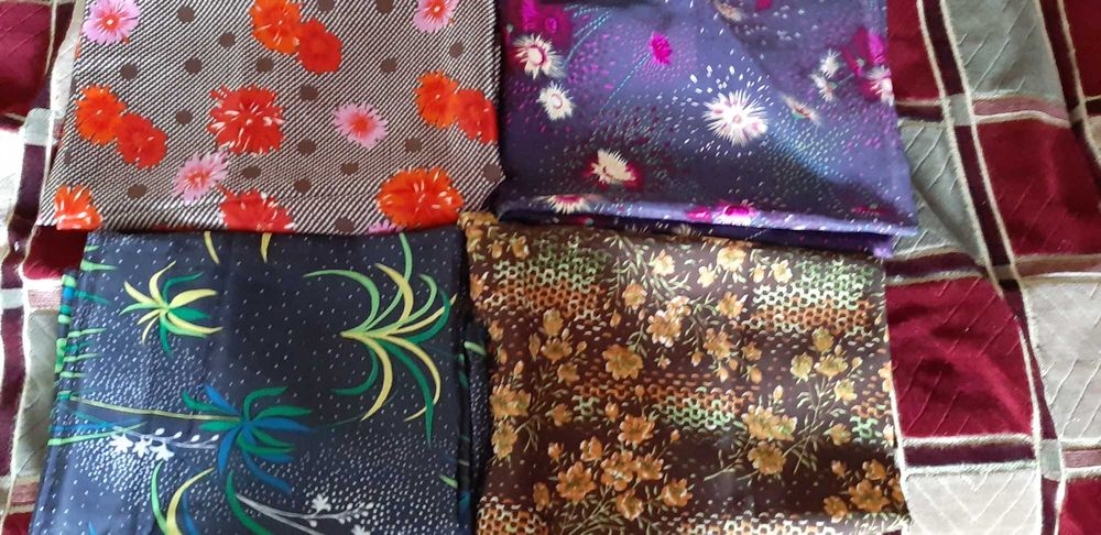 Отрезы нарядных тканей искусственный шелк (СССР)