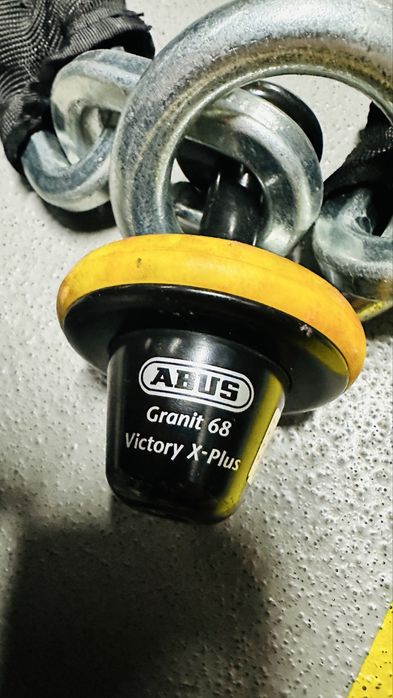 Blokada tarczy łańcuch abus