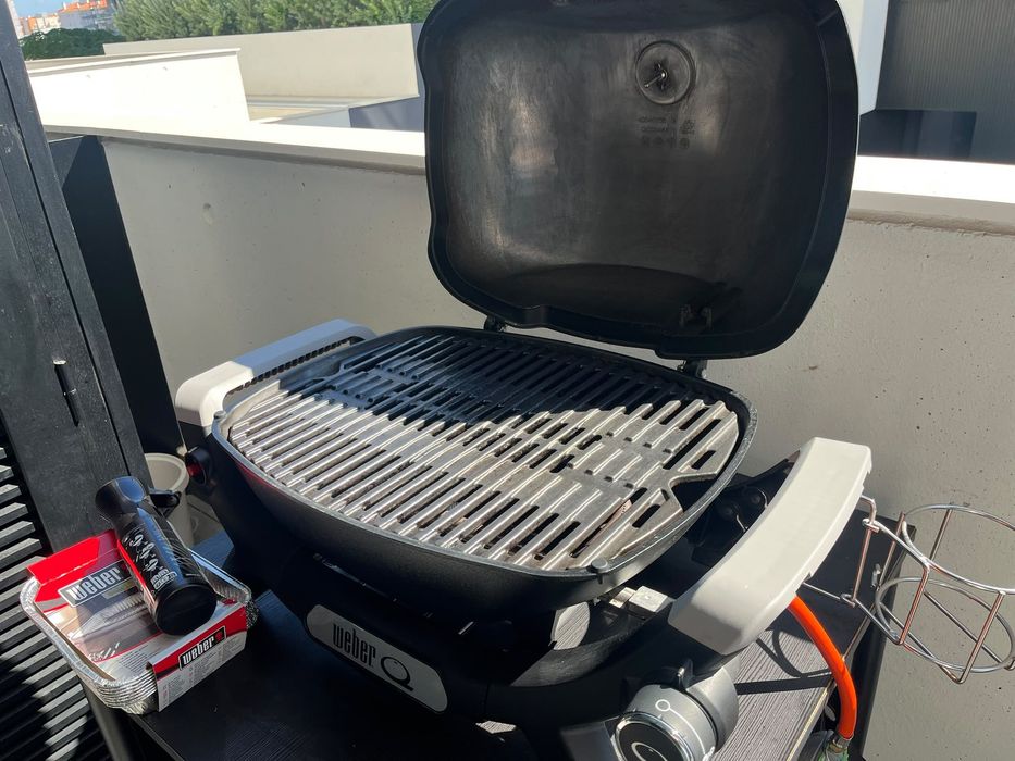 Weber Q 1100N a Gás + Kit Botija + Capa + Acessórios | Como Novo