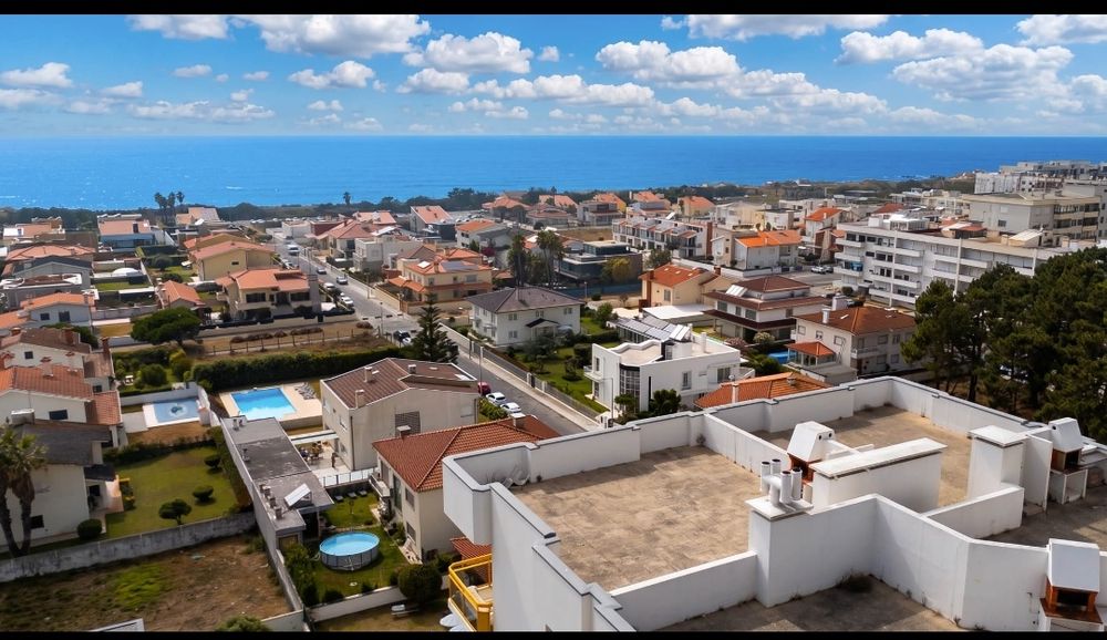Arrenda ao ano T3 vistas mar