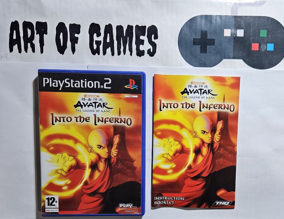 Avatar Into The Inferno Komplet 3xA Ps2 Playstation 2