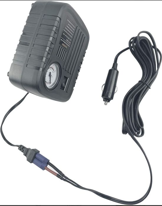 Насос для шин автомобільний 12 В, компактний повітряний компресор