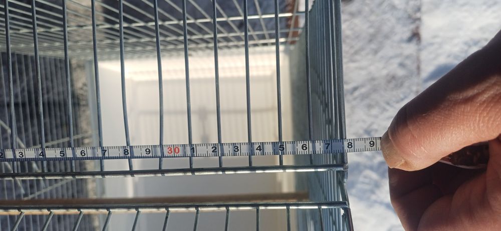 Клетка для средних попугаев EMMA open roof INTERZOO, 54*39*72 см