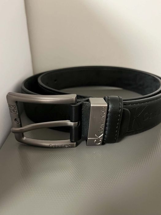 Skórzany Pasek Męski Calvin Klein