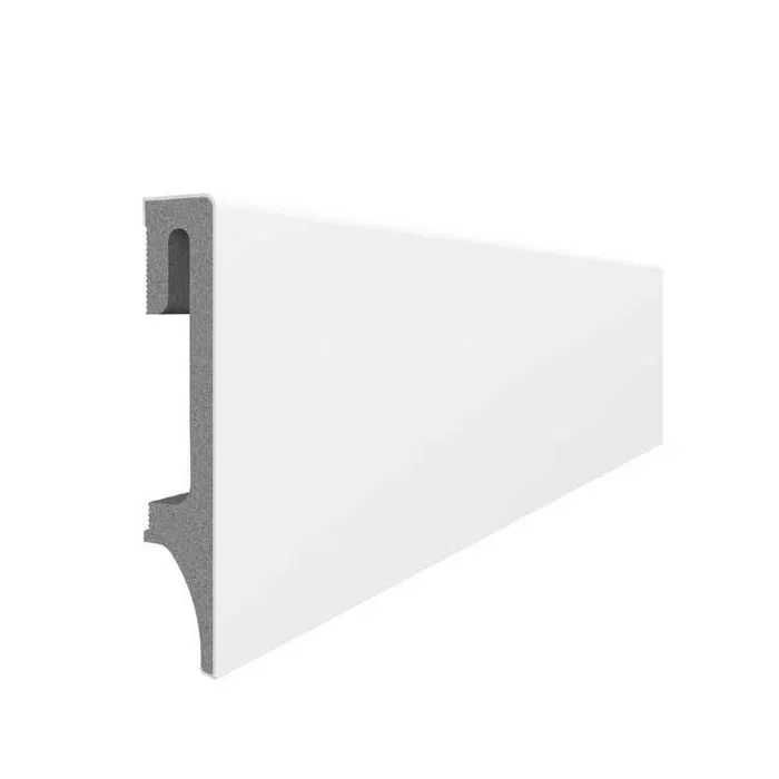 VOX - listwa przypodłogowa Espumo 80 ESP201 biała / 2,4m