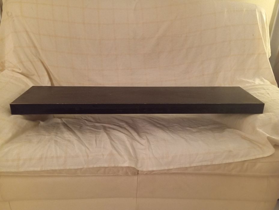 Prateleira IKEA “Lack” -  110x26 cm - cor preto