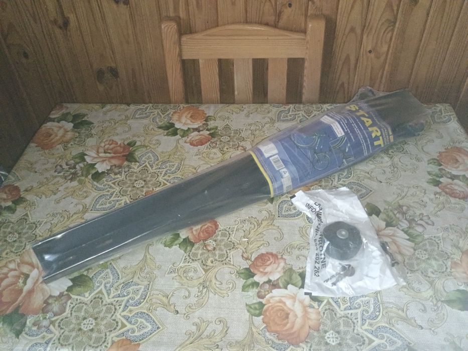 Bagażnik rowerowy na dach nowy uchwyt na rower czarny kluczyk