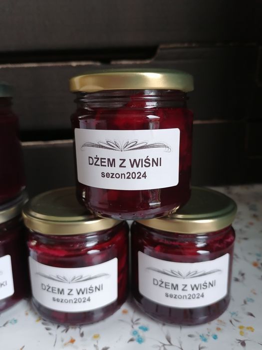 Zestaw dżemów owocowych