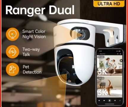 IP-камера IMOU 6mp с поворотом на 360° и двумя объективами