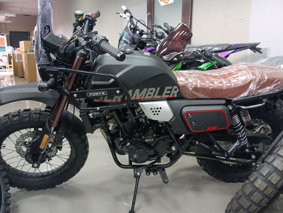 New ‼️Мотоцикл Forte SCRAMBLER 300