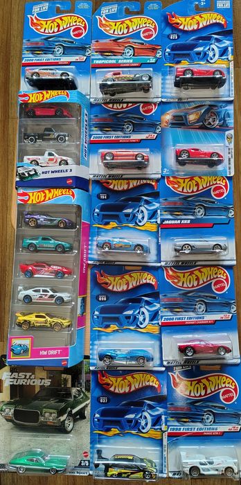 Hot Wheels модельки