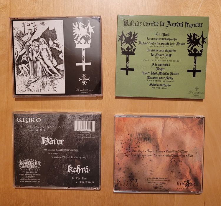 Vários CDs Metal (Death, doom, black)