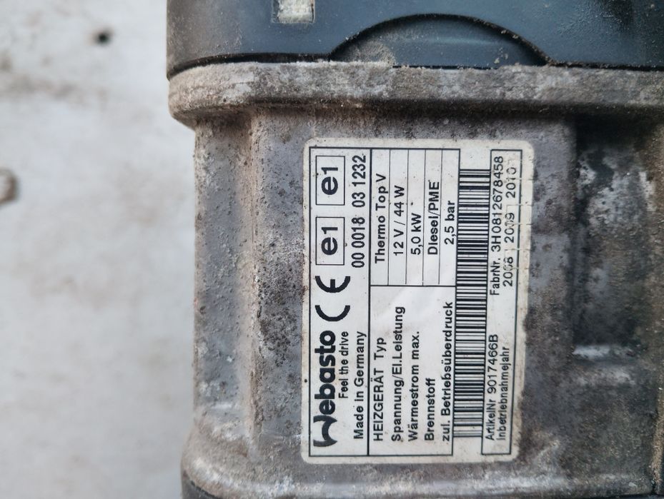 Продам - Webasto Thermo Top V