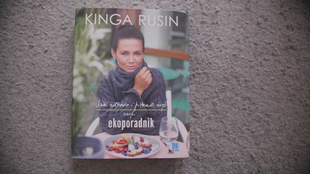 "Ekoporadnik" "Co z tym życiem?" Kinga Rusin - 2 książki