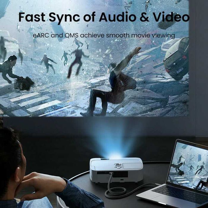 Кабель HDMI 2.1 Ugreen 8k 60hz 4k 120hz eARC HDR 5 метров Гарантия!