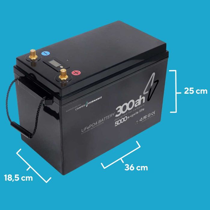 Bateria Lítio 12v 300ah Autocaravana | PROMO | Entrega Imediata