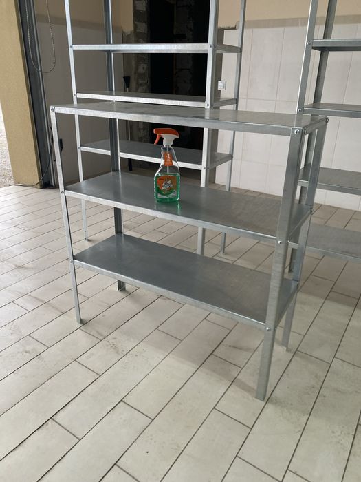 Стелаж металевий в підвал погріб СТО гаража комора закрутки погріб