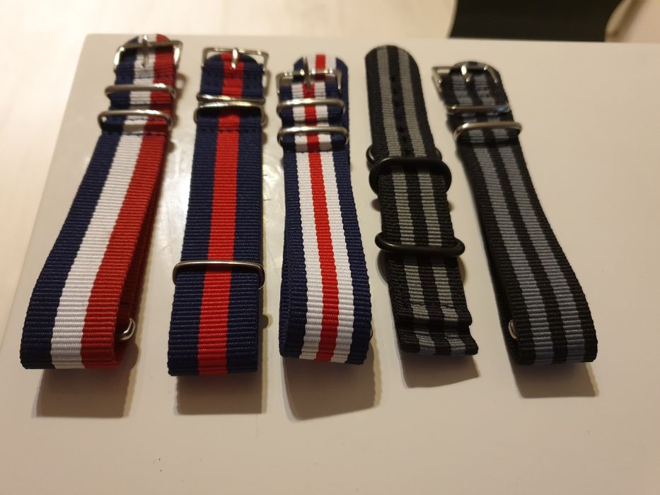 Pasek NATO seiko 22mm nylon
