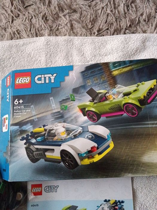 Klocki LEGO 60415 pościg radiowozu za muscle carem