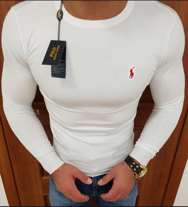 Swetry męskie elastyczne nowe S M,L XL XXL  Wysyłka pobranie haft