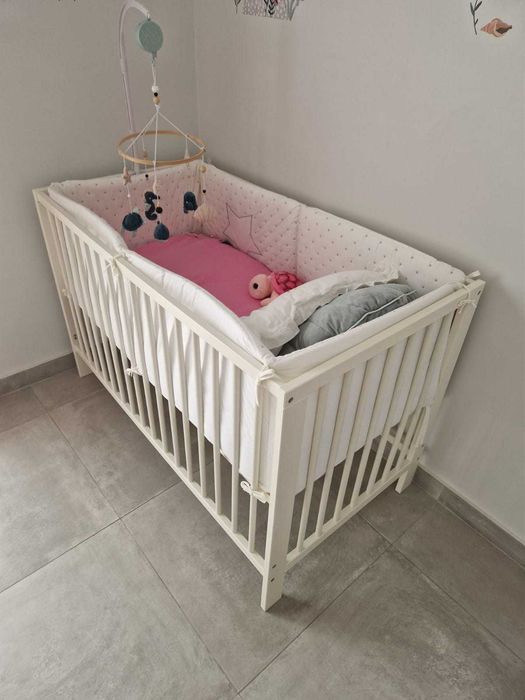Vendo conjunto Berço + Colchão + trocador como novo
