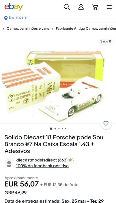 Lot of 5 diecast Solido (France)