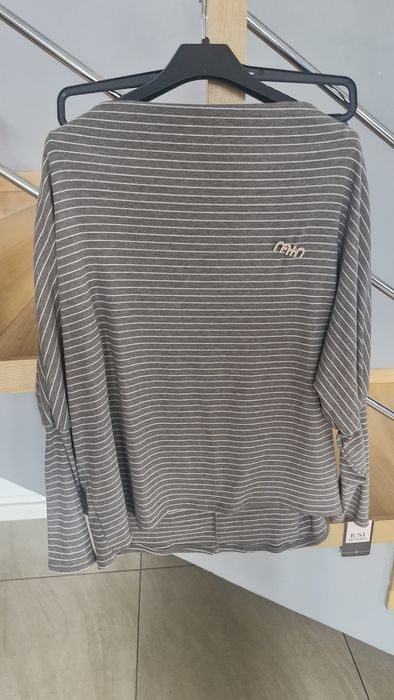 Bluzka fango w paski XL