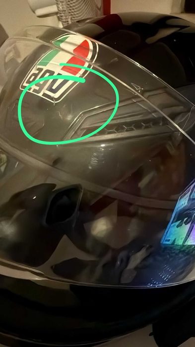 Capacete Mota AGV K1 S (SIZE M) + CARDO HD sprit