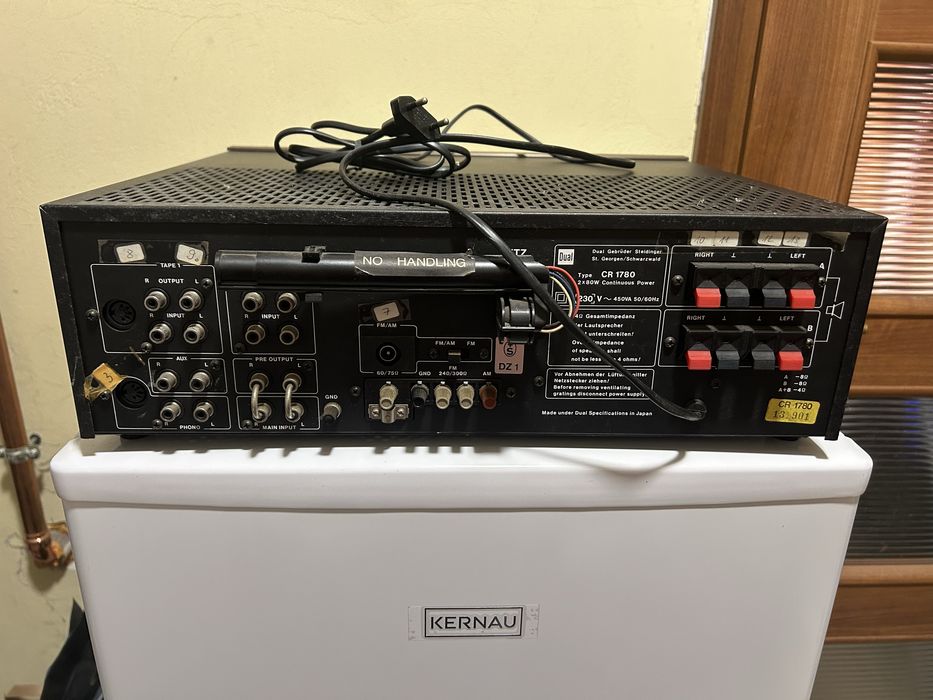 Dual CR 1780 amplituner vintage Japan 1980r