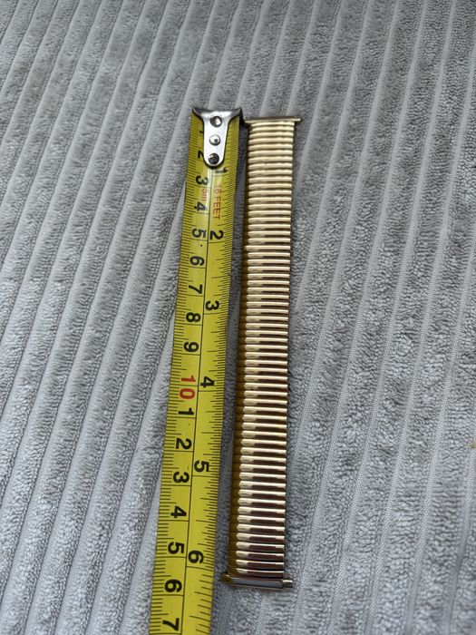 Bransoleta do zegarka kolor złoty