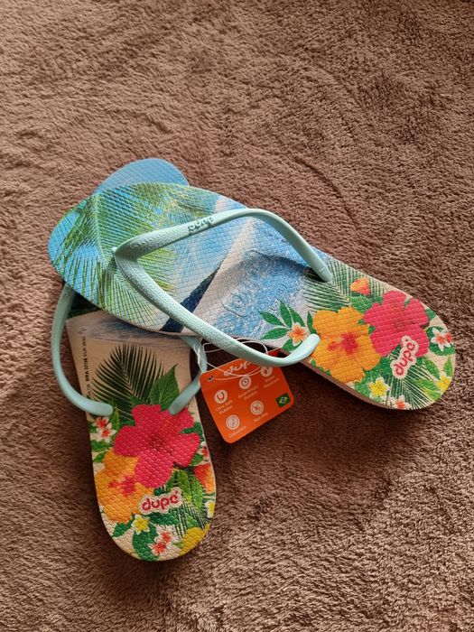 Chinelos Dupé Floral