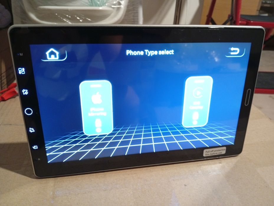 Магнітола Android (10.1 дюйма) - 1din (CarPlay - AndroidAuto)