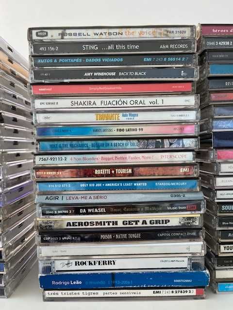 conjunto de 100 Cd´s de música