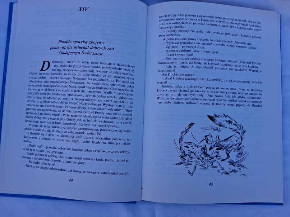 Pinokio 1989 ksiazka
