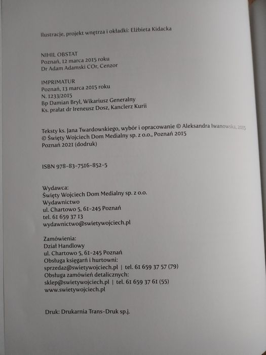 Na ostatni guzik, Rok z Księdzem Twardowskim