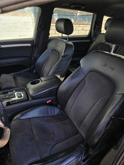 Салон Audi Q7 4L Алькантара Сиденья Ауди Ку7 Карти