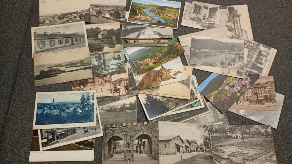 Stare pocztówki.Francja, Niemcy.50 szt.