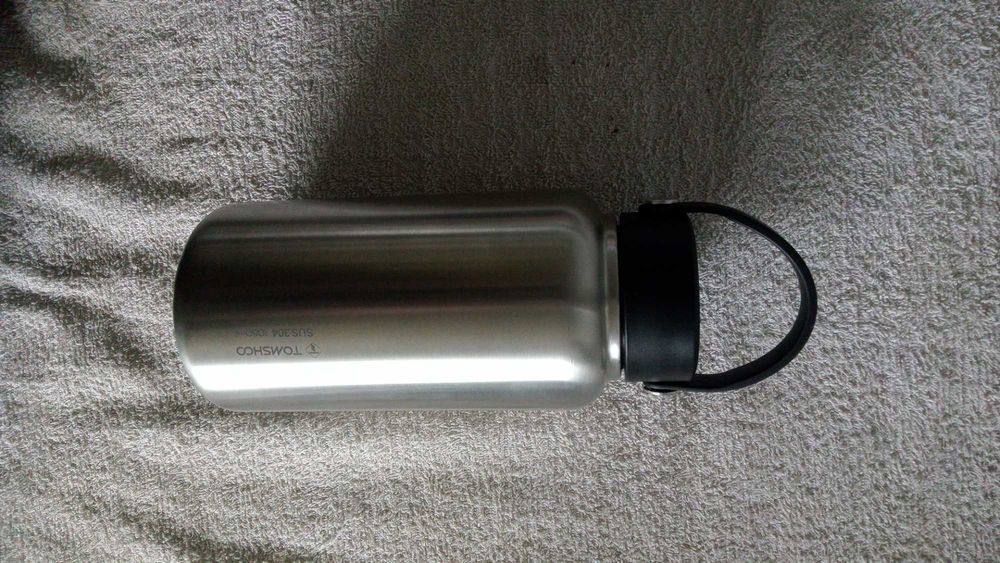 Фляга 1 л нержавійка широке горло Туристична військова повсякдена нова