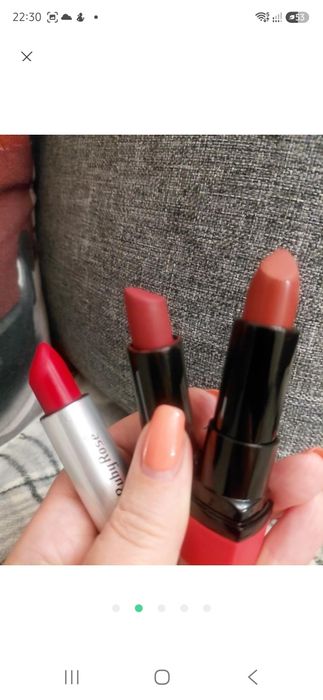 Помады Lorena, Ruby Rose, Party Lips, матовый яркий цвет