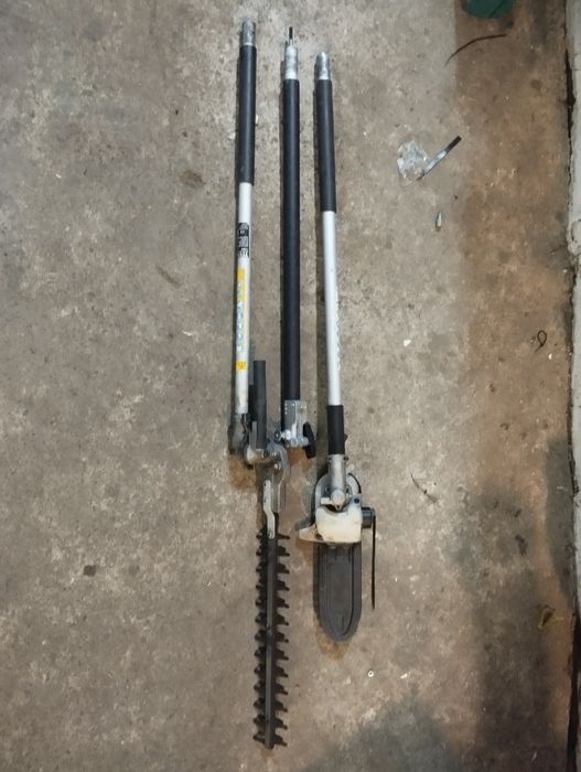 Piła do gałęzi, nożyce do żywopłotu 3w1