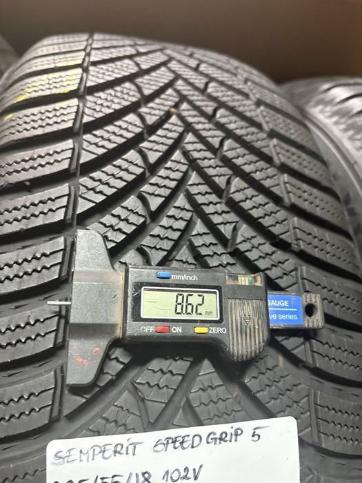 4x 225/55R18 102V SEMPERIT SPEED-GRIP 5 opona zimowa M+S 3PMSF XL RANT 2023r