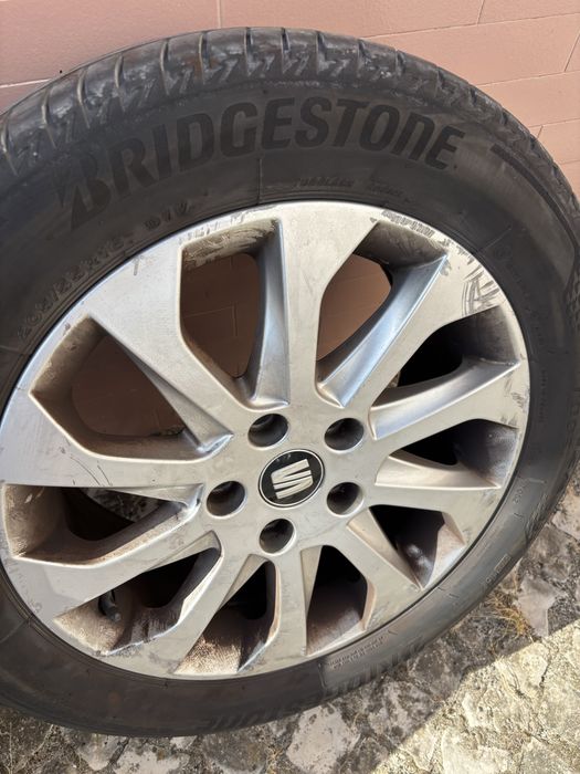 Jantes Seat 16” 5x112 ET46 + Pneus Bridgestone T005 205/55 R16