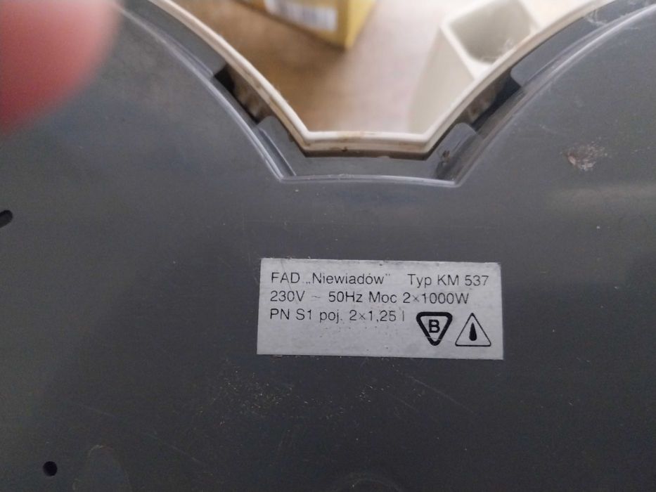 Ekspres przelewowy do kawy Niewiadów KM-537 z PRL-u