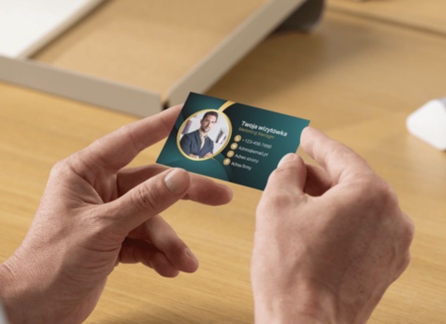 Wizytówka Reklama Grafika Logo Projekt Ulotka Promocyjna Biznesowa