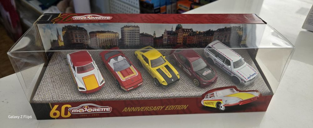 Majorette edição de aniversário, diecast, Miniatura para colecionar