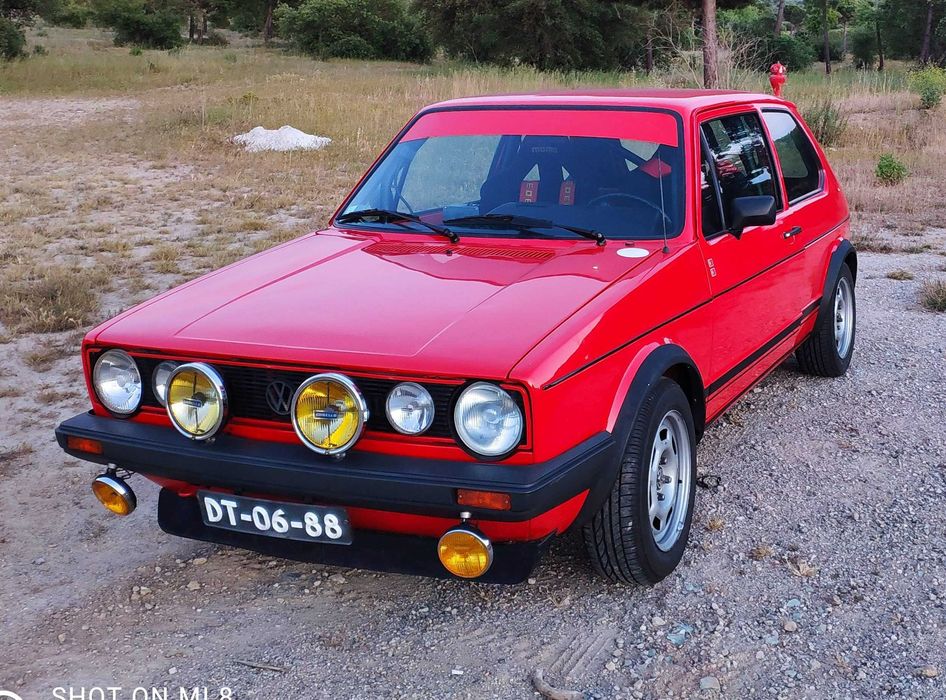 VW GOLF 1.6 GTI MK1 1981 para Rallies Regularidade Histórica FIVA