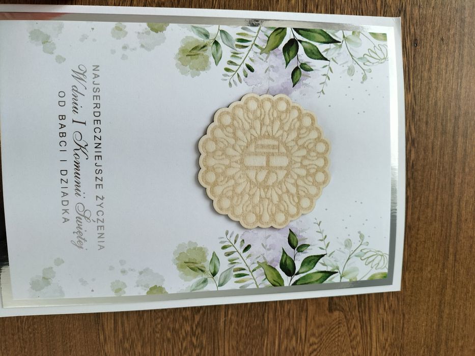 Nowa pamiątka Pierwszej komunii Świętej od dziadków