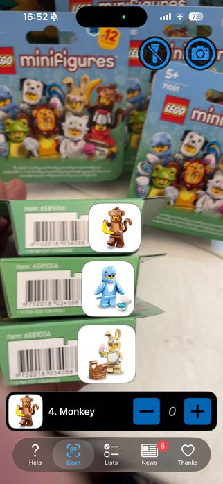 LEGO Minifigures – Série Animais 28 (#71051) Coleção Completa Novos!